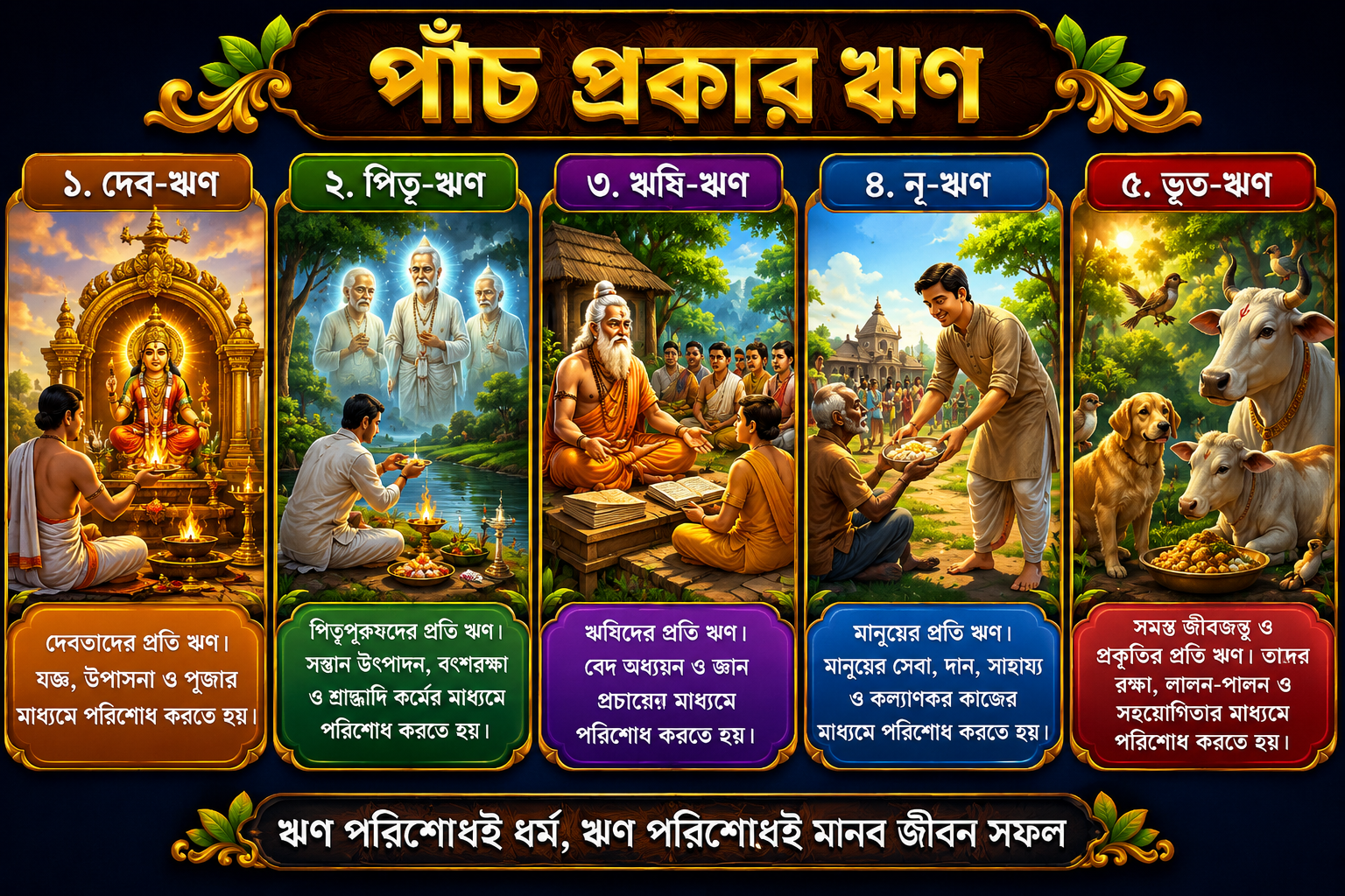 বিভিন্ন প্রকার ঋণগুলি 