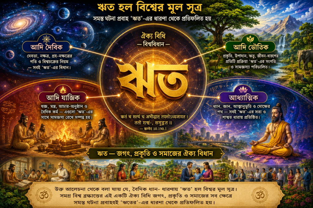 দর্শনের স্বরূপ - ঋতের ধারণা