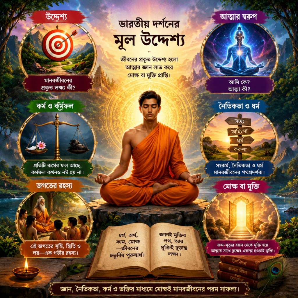 ভারতীয় দর্শনের সাধারণ বৈশিষ্ট্য