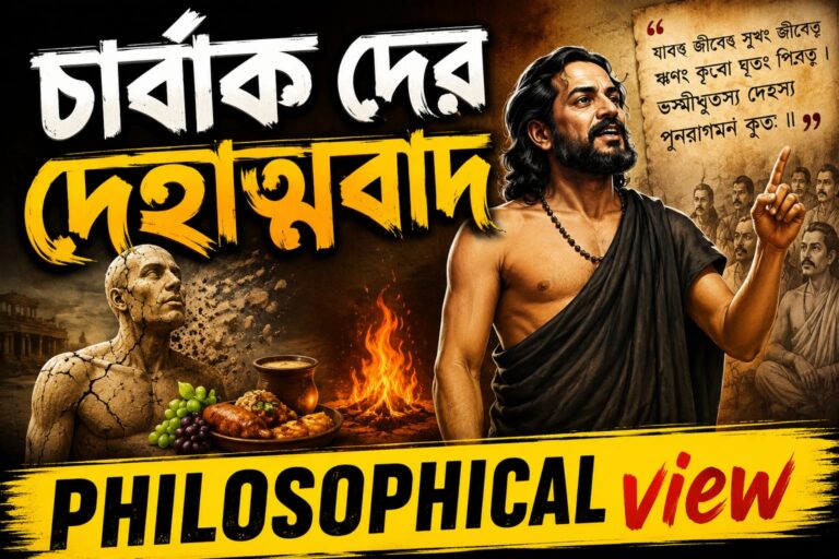 চার্বাক দর্শন - চার্বাক দেহাত্মবাদ/চৈতন্য বিশিষ্ট দেহই হল আত্মা
