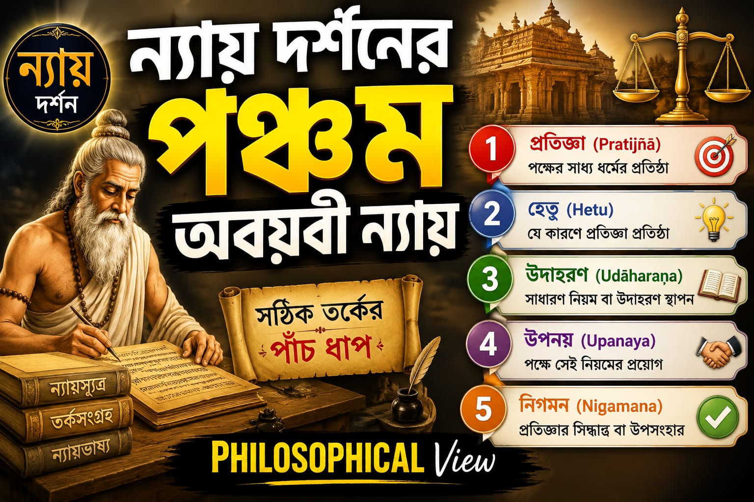 পঞ্চম অবয়বী ন্যায়