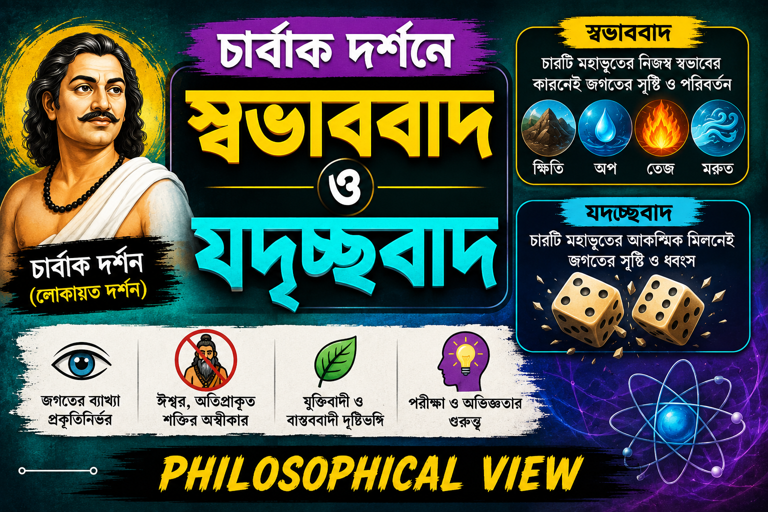 স্বভাববাদ ও যদৃচ্ছবাদ