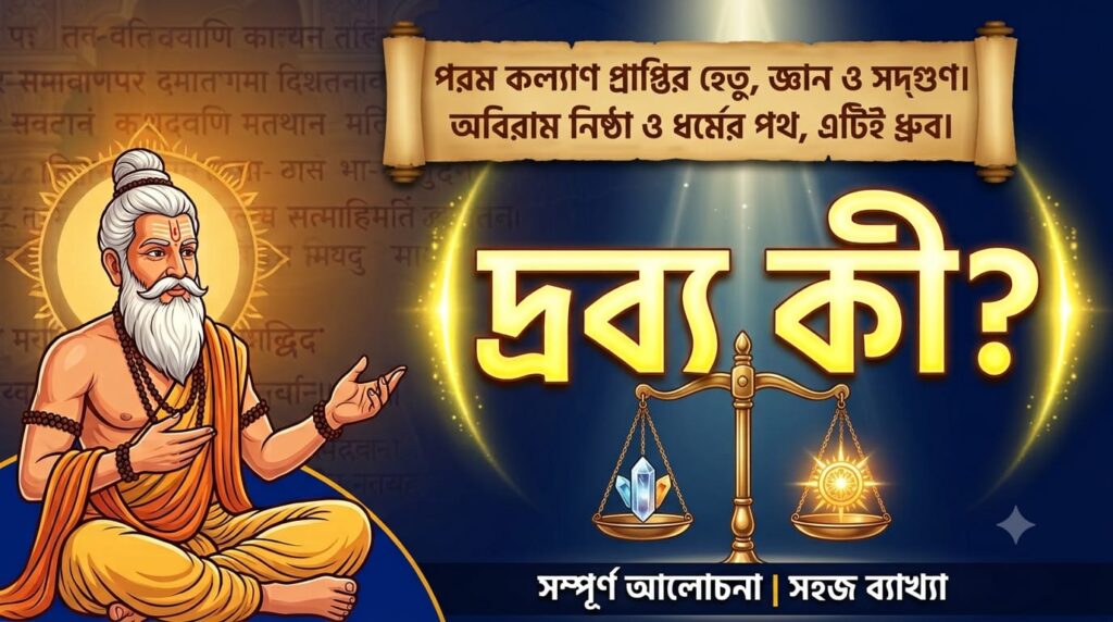 বৈশেষিক মতে দ্রব্য