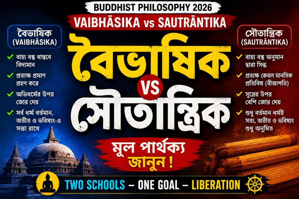 বৈভাষিক ও সৌতান্ত্রিক