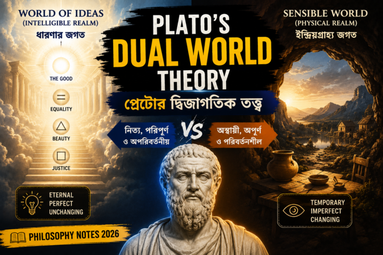 প্লেটোর দ্বিজাগতিক তত্ত্ব